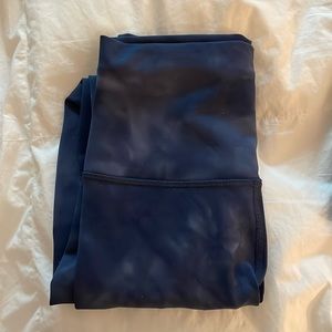 lululemon leggings blue tie dye